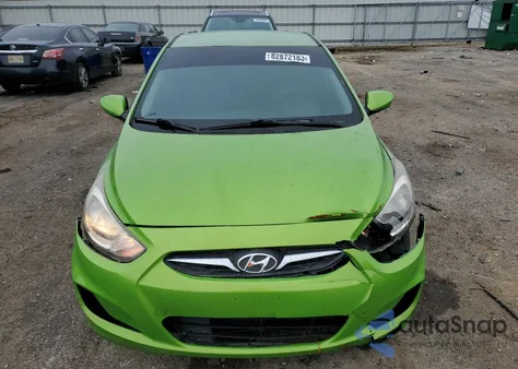 2014 Hyundai Accent Gls z USA, uszkodzony, nr VIN KMHCT5AE3EU165208